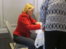 Helen Zille at the Adele Searll 100 Club