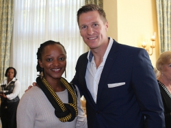 Jean de Villiers at the Adele Searll 100 Club