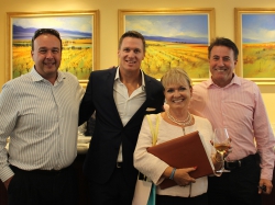 Jean de Villiers at the Adele Searll 100 Club
