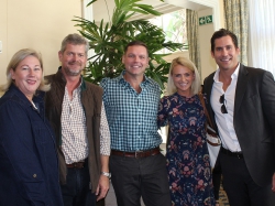 Jean de Villiers at the Adele Searll 100 Club