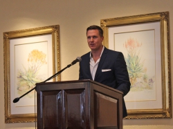 Jean de Villiers at the Adele Searll 100 Club