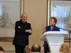 Pieter-Dirk Uys  at the Adele Searll 100 Club