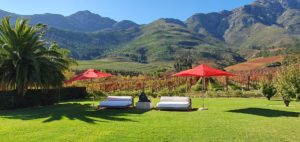 Liz Biden at La Residence in Franschhoek