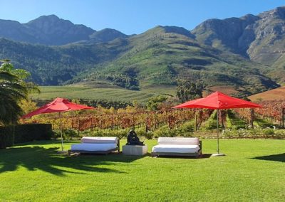 Liz Biden at La Residence in Franschhoek