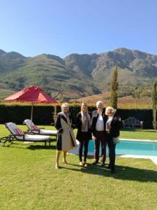 Liz Biden at La Residence in Franschhoek