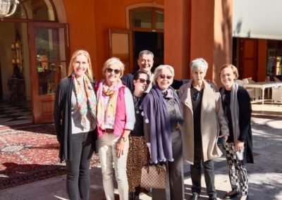 Liz Biden at La Residence in Franschhoek