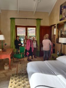 Liz Biden at La Residence in Franschhoek