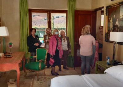 Liz Biden at La Residence in Franschhoek