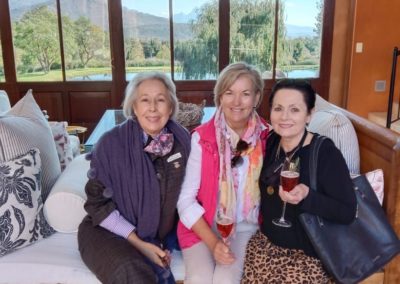 Liz Biden at La Residence in Franschhoek