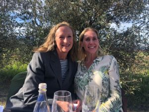 Ladies enjoying lunch at Rio Largo Olive Farm