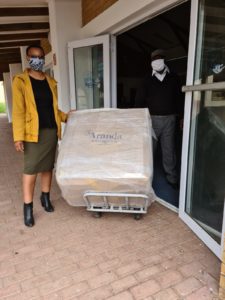 Blankets arrive at Living Hope
