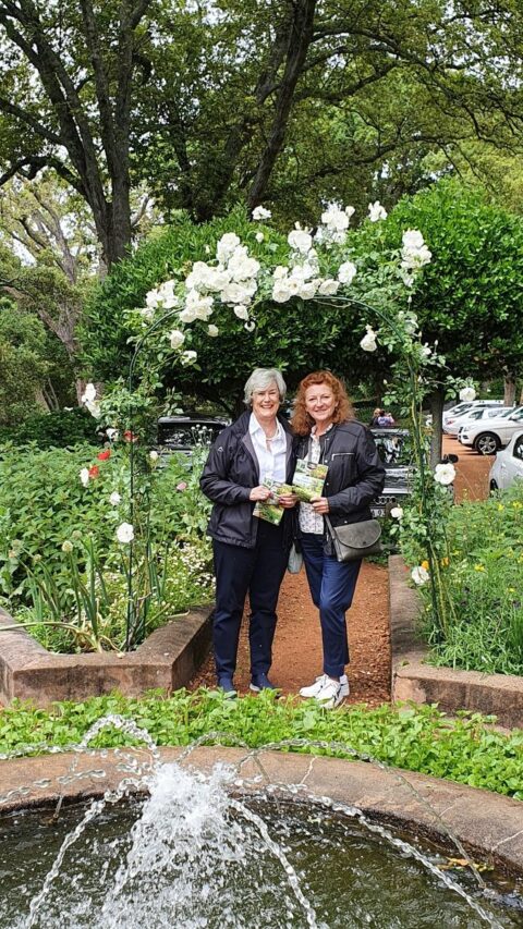 Ina Paarman with Adele Searll 100 Club