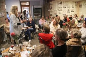 Adele Searll at Chardonnay Deli