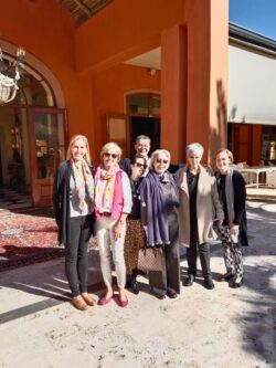 Liz Biden at La Residence in Franschhoek