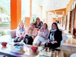 Liz Biden at La Residence in Franschhoek