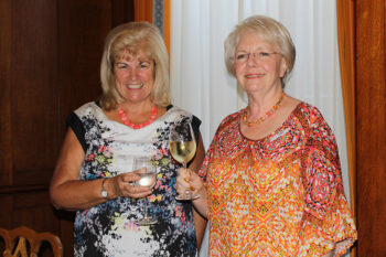 January lunch with Jean Mills at the Adele Searll 100 Club