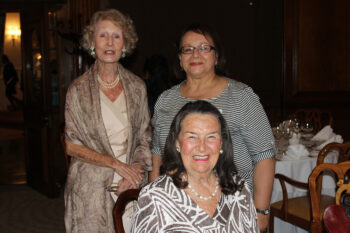 January lunch with Jean Mills at the Adele Searll 100 Club