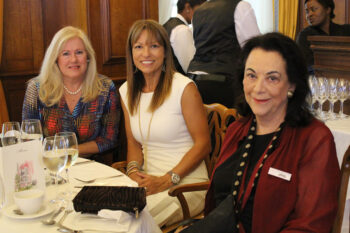January lunch with Jean Mills at the Adele Searll 100 Club