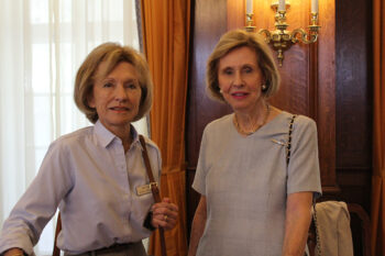 January lunch with Jean Mills at the Adele Searll 100 Club