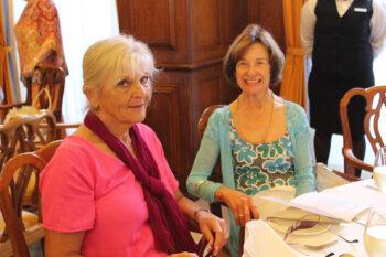 January lunch with Jean Mills at the Adele Searll 100 Club