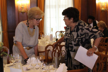 January lunch with Jean Mills at the Adele Searll 100 Club