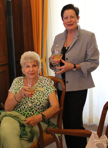 January lunch with Jean Mills at the Adele Searll 100 Club