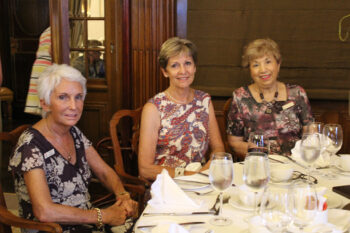 January lunch with Jean Mills at the Adele Searll 100 Club