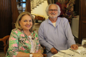 January lunch with Jean Mills at the Adele Searll 100 Club