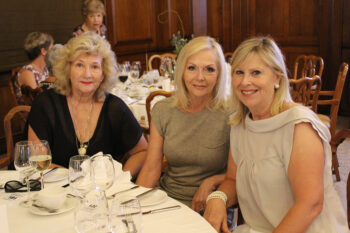 January lunch with Jean Mills at the Adele Searll 100 Club