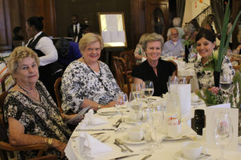 January lunch with Jean Mills at the Adele Searll 100 Club
