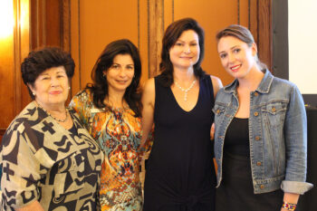 January lunch with Jean Mills at the Adele Searll 100 Club