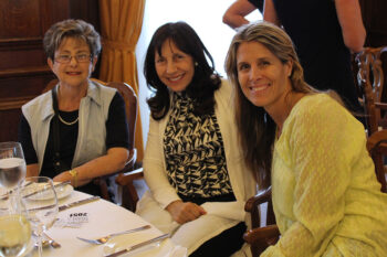 January lunch with Jean Mills at the Adele Searll 100 Club