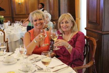 January lunch with Jean Mills at the Adele Searll 100 Club