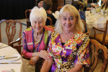 January lunch with Jean Mills at the Adele Searll 100 Club