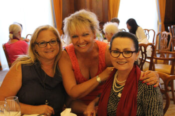 January lunch with Jean Mills at the Adele Searll 100 Club