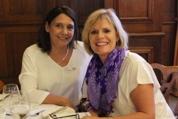 January lunch with Jean Mills at the Adele Searll 100 Club