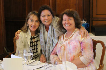 January lunch with Jean Mills at the Adele Searll 100 Club