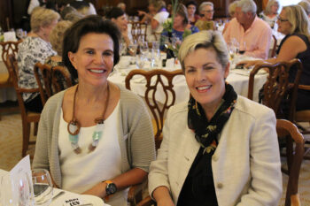 January lunch with Jean Mills at the Adele Searll 100 Club